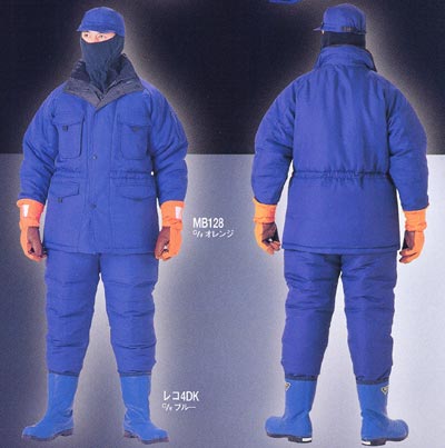 【防水耐寒】スキーウェア　冷凍作業服 サンエス ST8000 冷凍庫 冷凍倉庫用防寒コート 作業服 作業着 送料無料