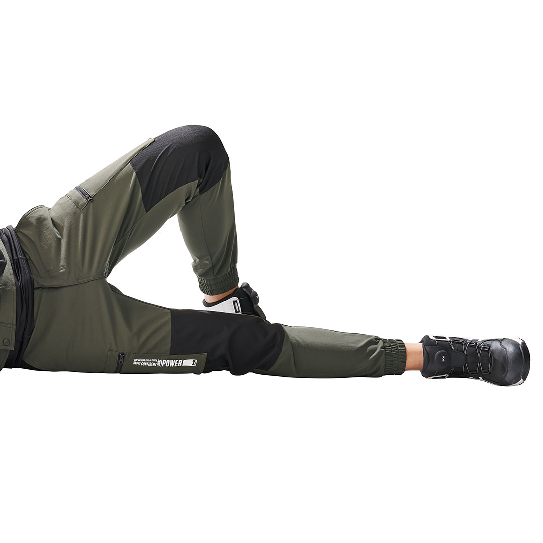 HUMMER ハマー 37071 ジョガーパンツ 吸汗速乾 保温 ストレッチ 軽量 UVカット メンズ 春秋冬 作業服 作業着 カーゴパンツ レヴスキンズ