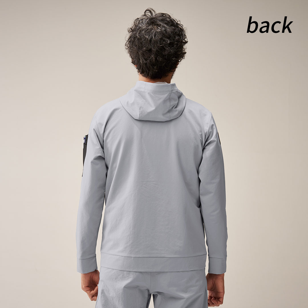 HUMMER ハマー 27054 パーカー ジャケット 吸汗速乾 保温 ストレッチ 軽量 メンズ 春秋冬 作業服 作業着 フーディー レヴスキンズ