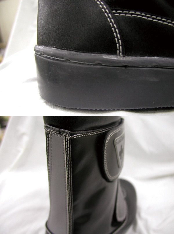 コーコス信岡 ワークギア ZA839舗装職人 半長靴マジック安全靴