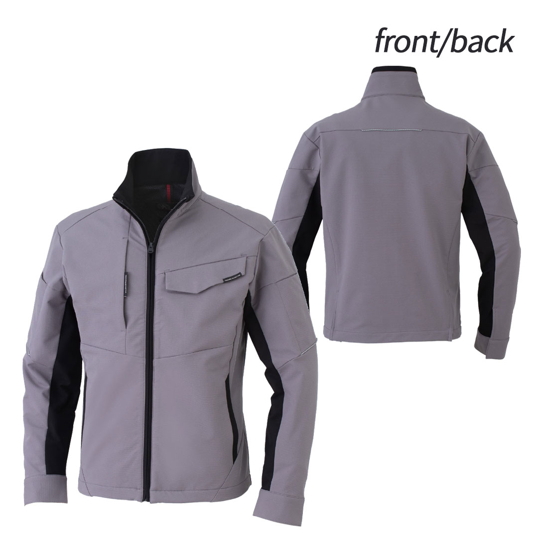 A7160 長袖 ブルゾン ストレッチ 帯電防止 制電 JIS T8118 反射 メンズ レディース 秋冬 コーコス信岡 アンドレスケッティ 作業服 作業着 ジャンパー ジャケット 2025AW