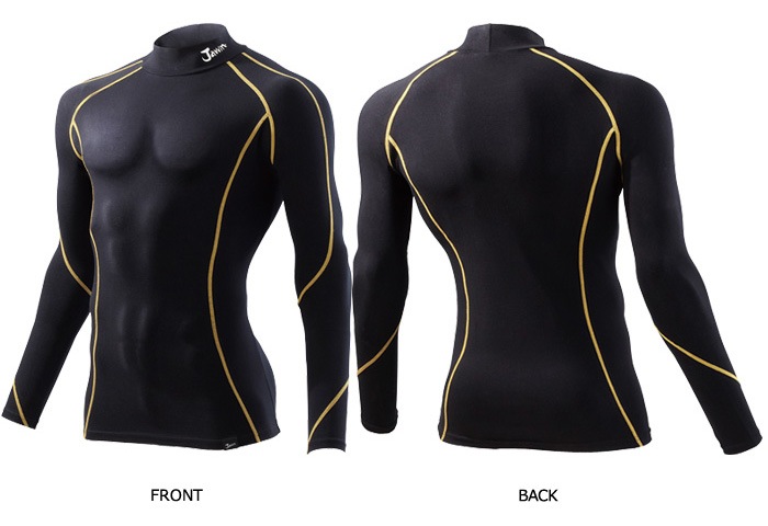 JAWIN ジャウィン  自重堂 52024 ハイネックロングスリーブ 作業服 作業着  メンズ アンダーシャツ アンダーウェア 