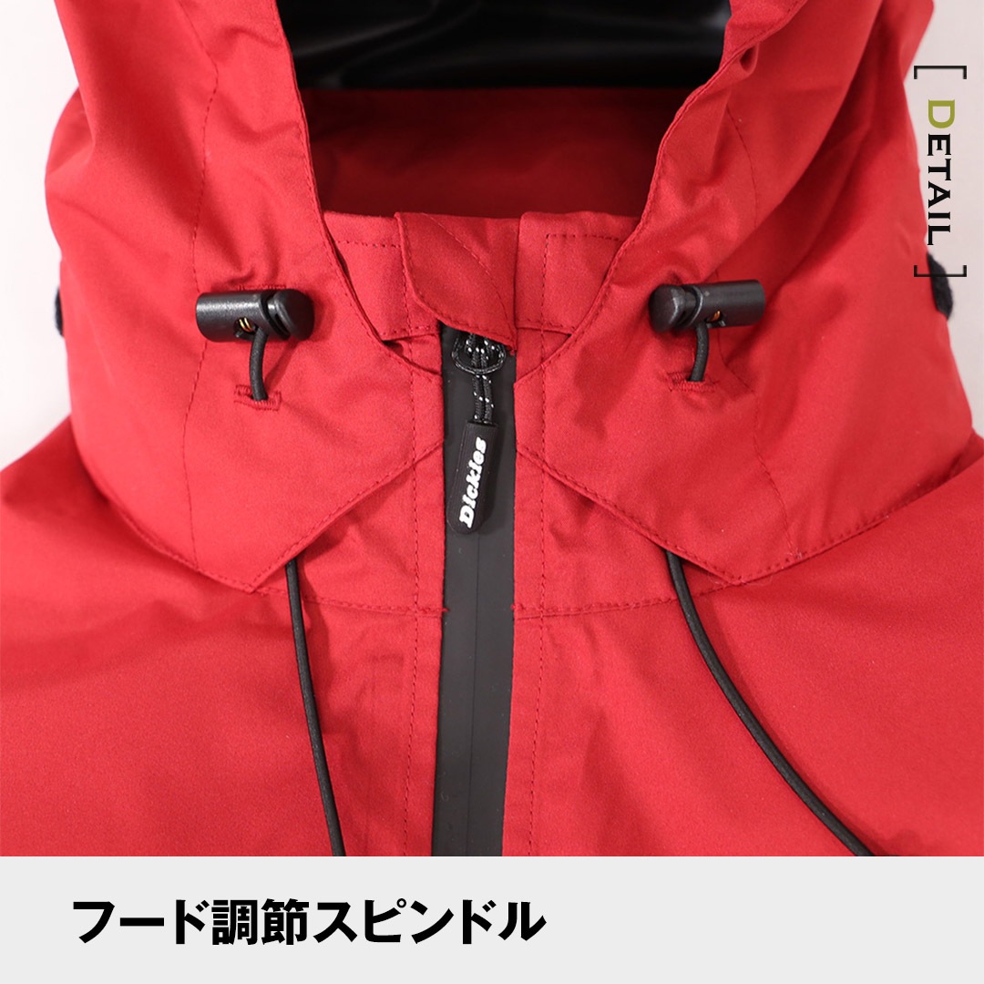 Dickies ディッキーズ D3506 レインウェア 耐水圧10 000mm 透湿性5 000g メンズ オールシーズン 作業服 作業着 作業着 作業服 かっこいい おしゃれなブランド作業服 Dickies ディッキーズ 衣 職 自由 本店