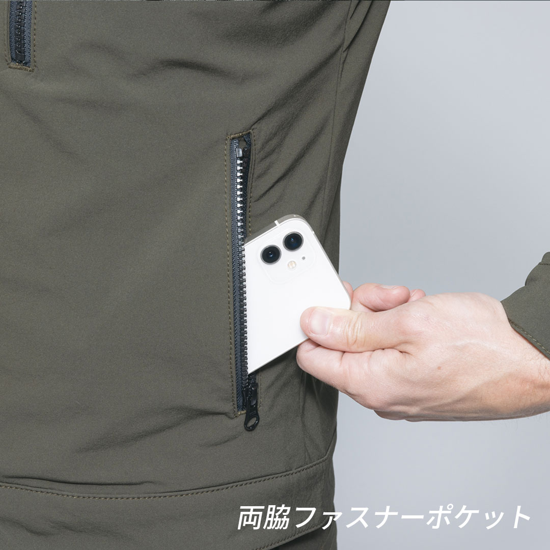 GRANCISCO グランシスコ GCW501 長袖 ジャケット コーデュラ 高強度 耐摩耗 ストレッチ 撥水 軽量 メンズ レディース 秋冬 作業服 作業着