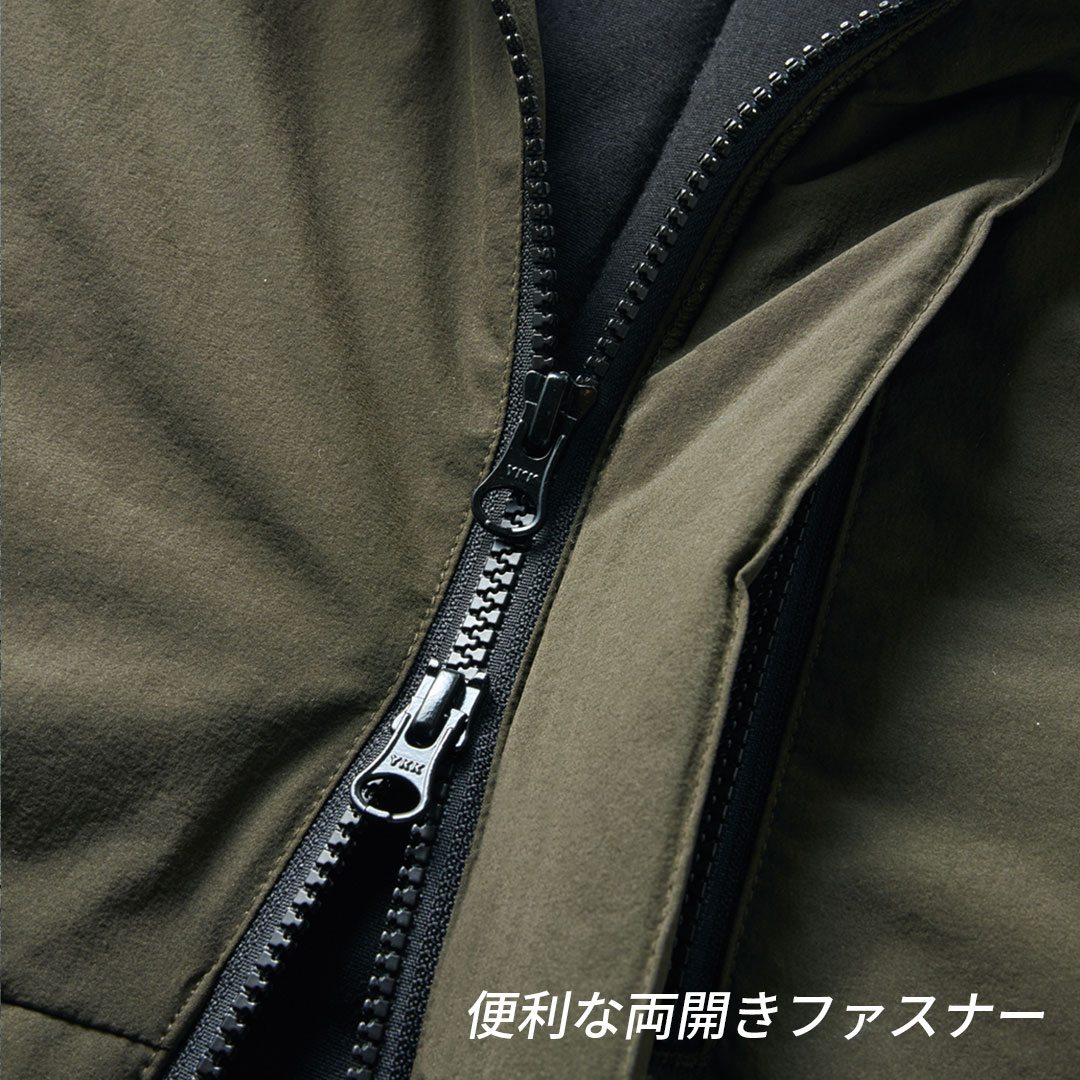 GRANCISCO グランシスコ GCW501 長袖 ジャケット コーデュラ 高強度 耐摩耗 ストレッチ 撥水 軽量 メンズ レディース 秋冬 作業服 作業着