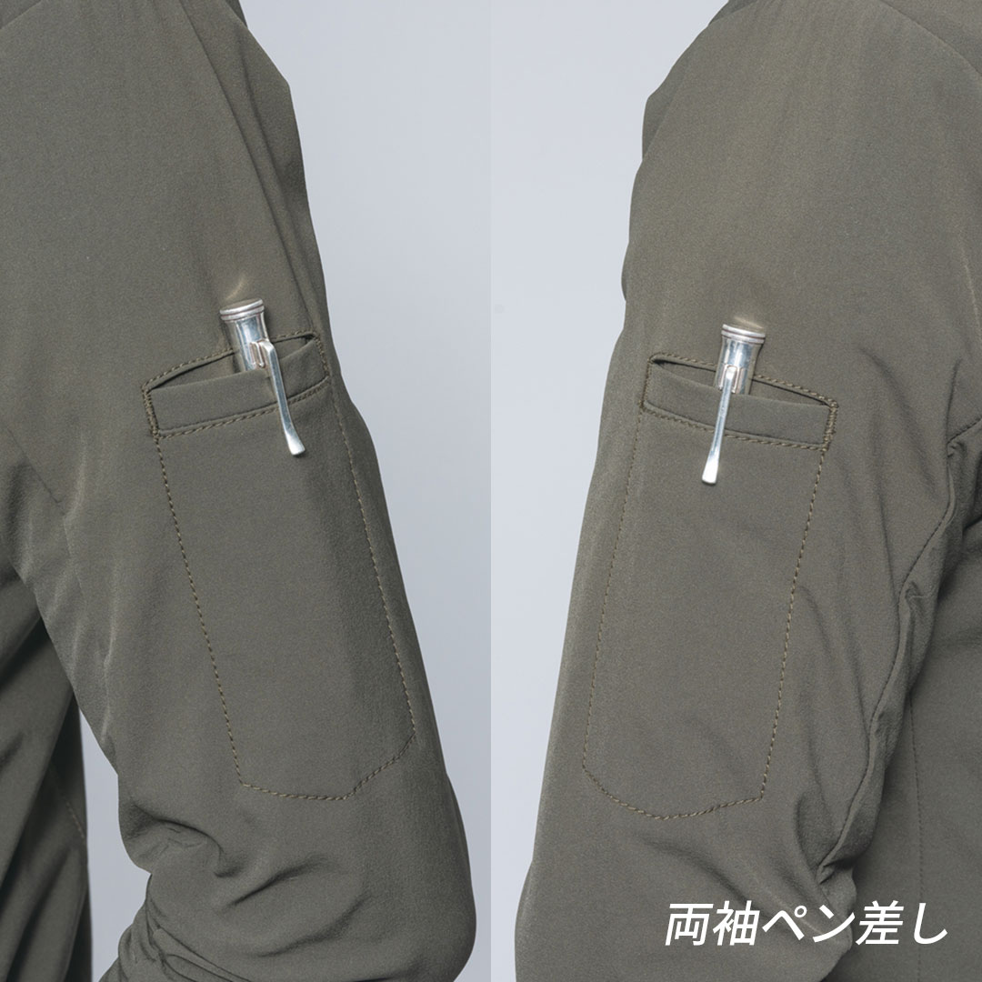 GRANCISCO グランシスコ GCW501 長袖 ジャケット コーデュラ 高強度 耐摩耗 ストレッチ 撥水 軽量 メンズ レディース 秋冬 作業服 作業着