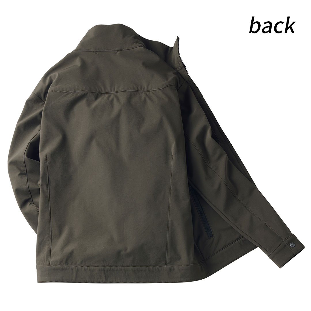 GRANCISCO グランシスコ GCW501 長袖 ジャケット コーデュラ 高強度 耐摩耗 ストレッチ 撥水 軽量 メンズ レディース 秋冬 作業服 作業着