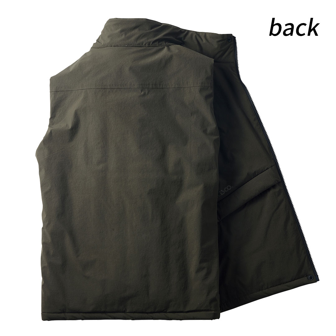 GRANCISCO グランシスコ GCW587 防寒 ベスト コーデュラ 高強度 耐摩耗 ストレッチ 撥水 軽量 中綿 メンズ レディース 秋冬 作業服 作業着