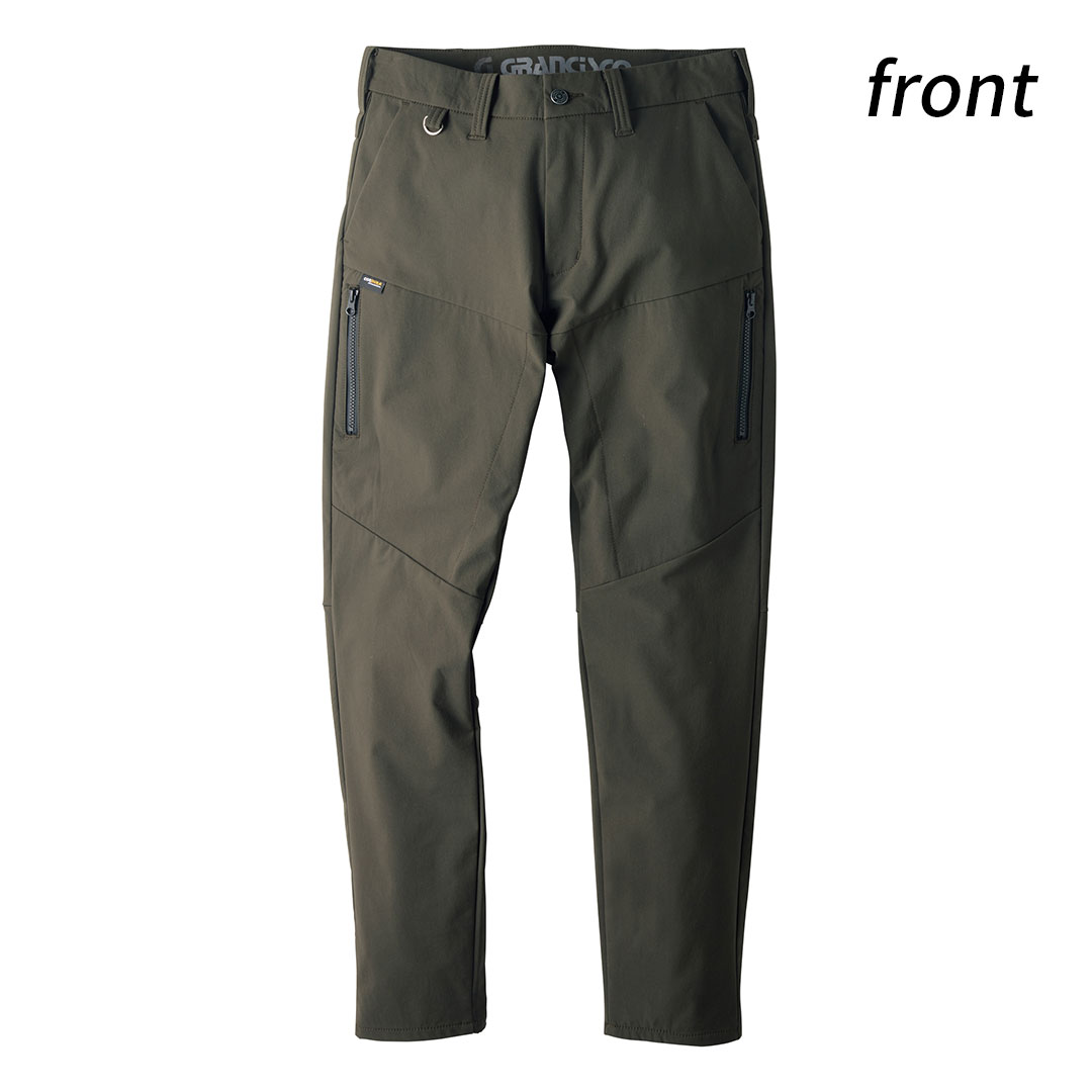 GRANCISCO グランシスコ GCW513 カーゴパンツ コーデュラ 高強度 耐摩耗 ストレッチ 撥水 軽量 メンズ レディース 秋冬 作業服 作業着 ズボン