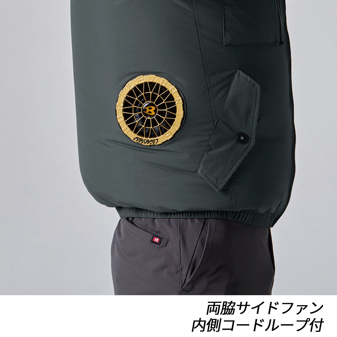 バートル BURTLE AC1154 パーカーベスト AIR CRAFT エアークラフト メンズ レディース 単品 作業服 作業着
