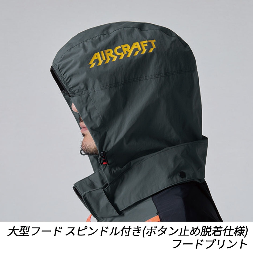 【限定】BURTLE 空調服 フルハーネスエアークラフトパーカーＭ～ＸＬ BURTLE（バートル） 空調服 熱中症対策 エアークラフト タクティカル