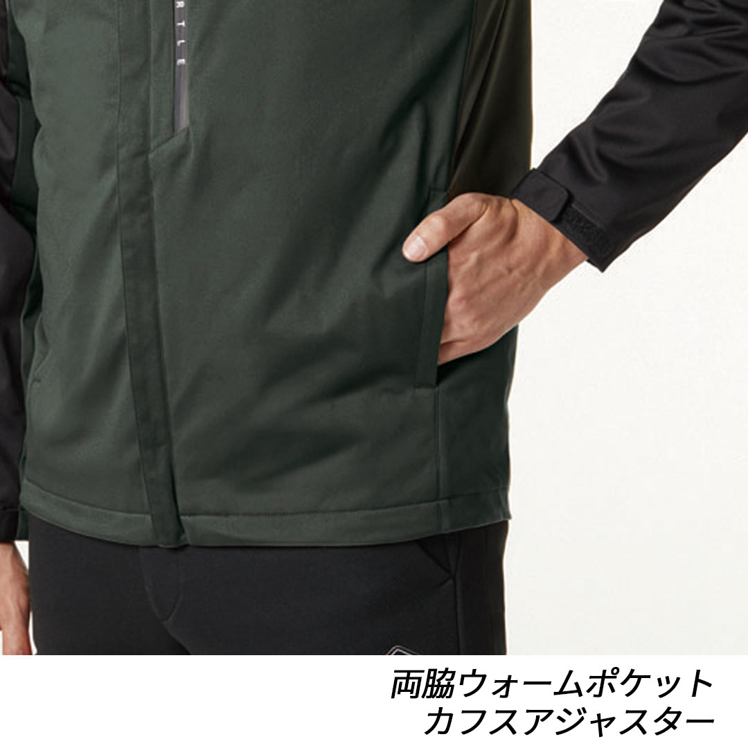 BURTLE バートル 3230 ストレッチ パーカー 軽量 撥水 保温 防風 メンズ レディース 春秋冬 作業服 作業着 バイカラー フーディー