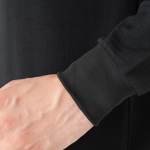 9007 長袖 ポロシャツ メンズ レディース 春 秋 冬 ハニカムメッシュ 吸汗 速乾 接客 受付 作業服 作業着 ユニフォーム POLOIZM ポロイズム 小倉屋