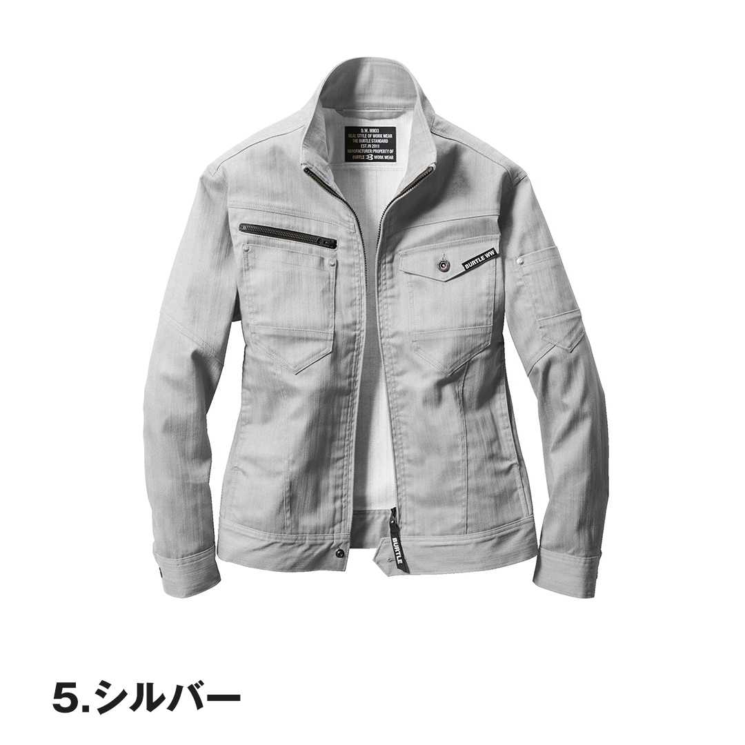 BURTLE バートル 1811 長袖ジャケット 春夏用 メンズ レディース ストレッチ 作業服 作業着 ジャンパー ブルゾン