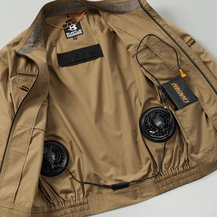 AIR CRAFT エアークラフト AC1131 ブルゾン BURTLE バートル 空調服