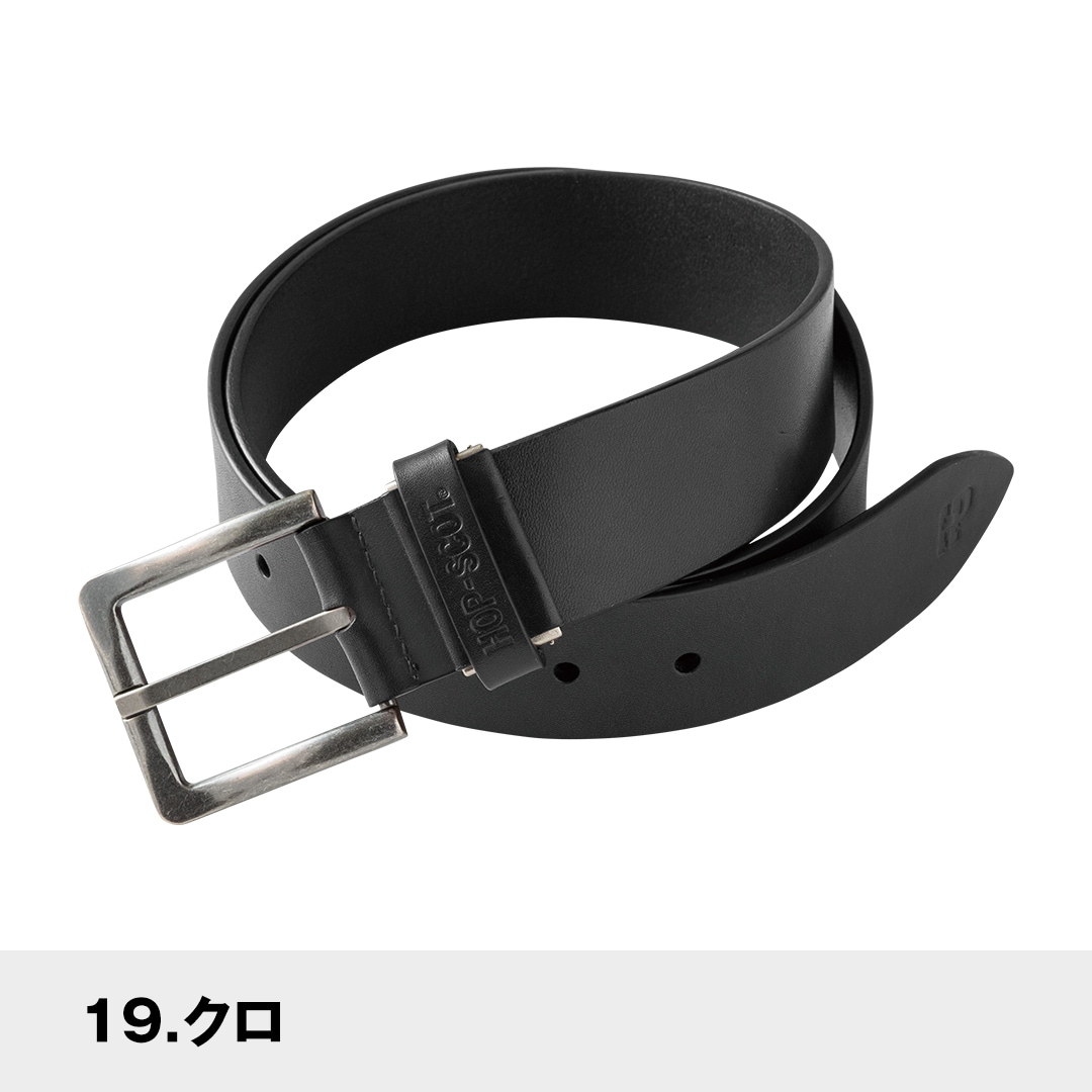 HOP-SCOT ホップスコット 0911 レザーベルト 牛革 メンズ 作業服
