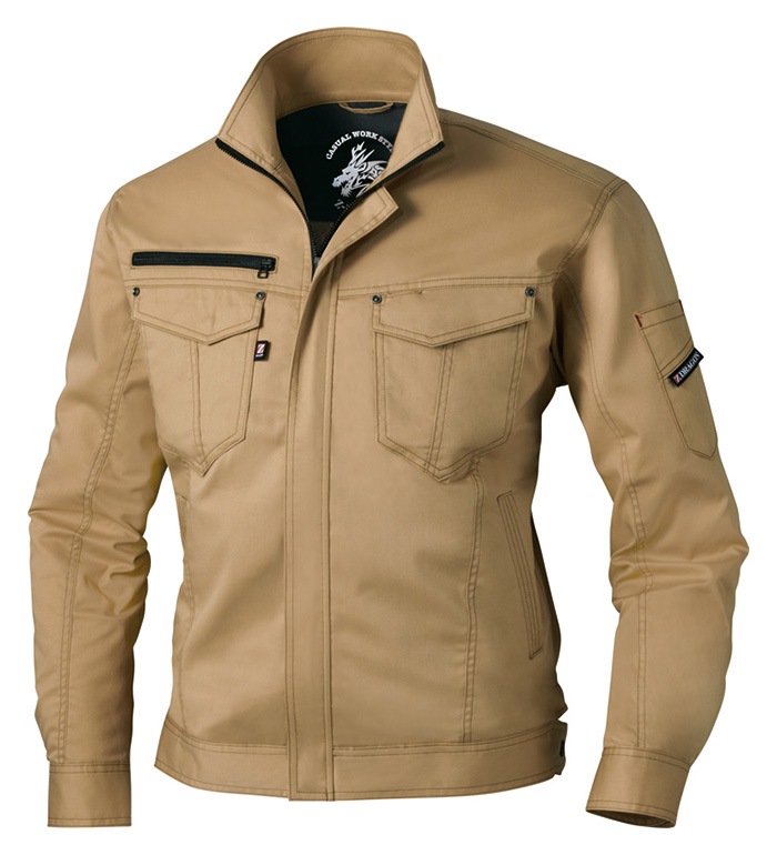 75000 ストレッチ長袖ジャンパー 春夏用 Z-DRAGON ジードラゴン | 作業