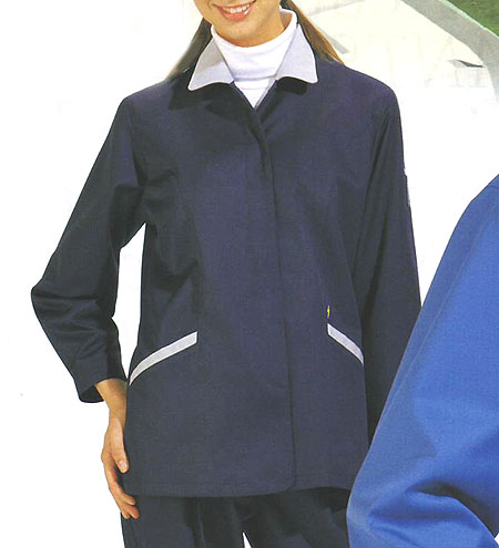 自重堂 43805 レディーススモック 秋冬用 5つの機能を持った多機能ペア