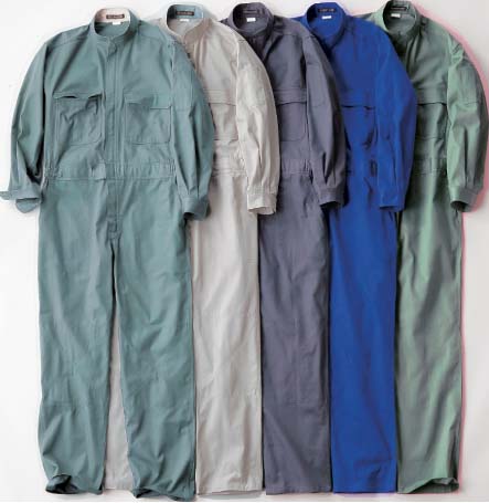 910 長袖 つなぎ メンズ レディース 春 夏 秋 冬 綿100% 鈑金 塗装 作業服 作業着 ユニフォーム ツナギ 丸鬼商店 ROUNDONI