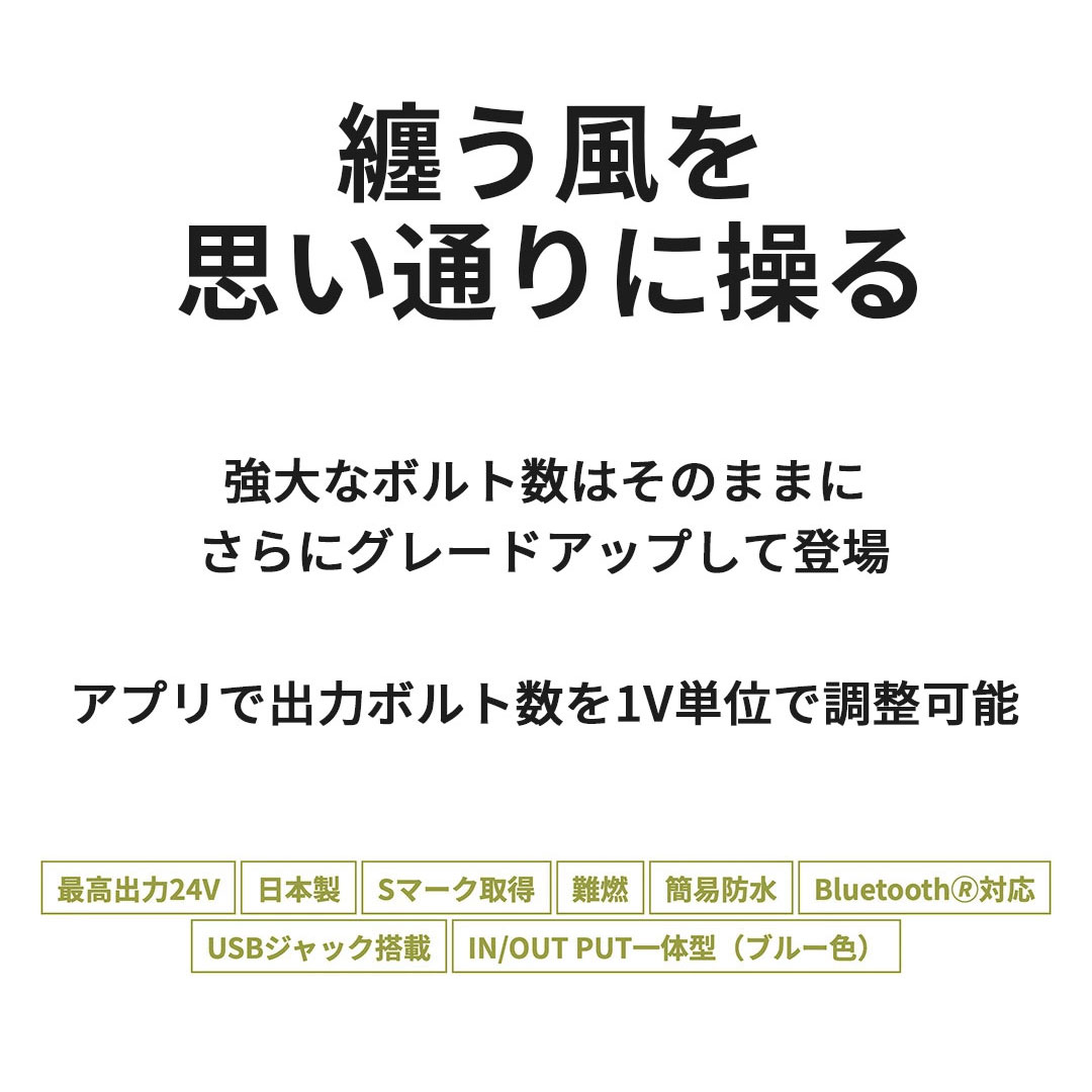 RD9490PJ リチウムイオンバッテリーセット 空調風神服 雷神服 バッテリー本体 充電器 2024年製 2024SS 【※返品交換不可※】