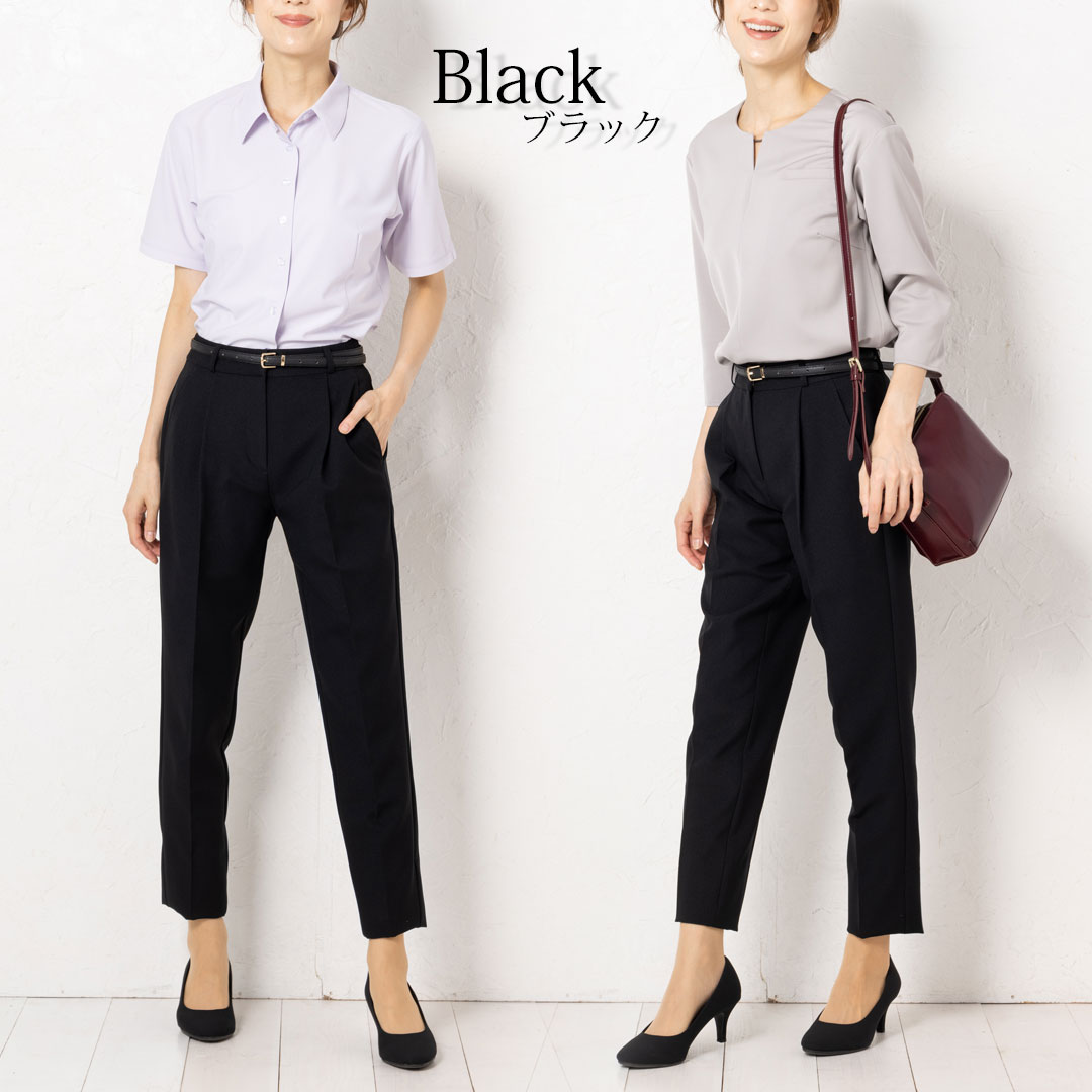 パンツ テーパード レディース 事務服 オフィス 制服 春 夏 秋 冬 春夏 秋冬 オールシーズン ストレッチ TioTio 耐久性 かっこいい ウォッシャブル 動きやすい 2024AW