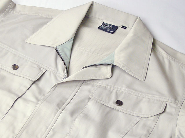 84500 長袖 ブルゾン メンズ 春 夏 ベーシック 帯電防止 3L 4L 5L 6L