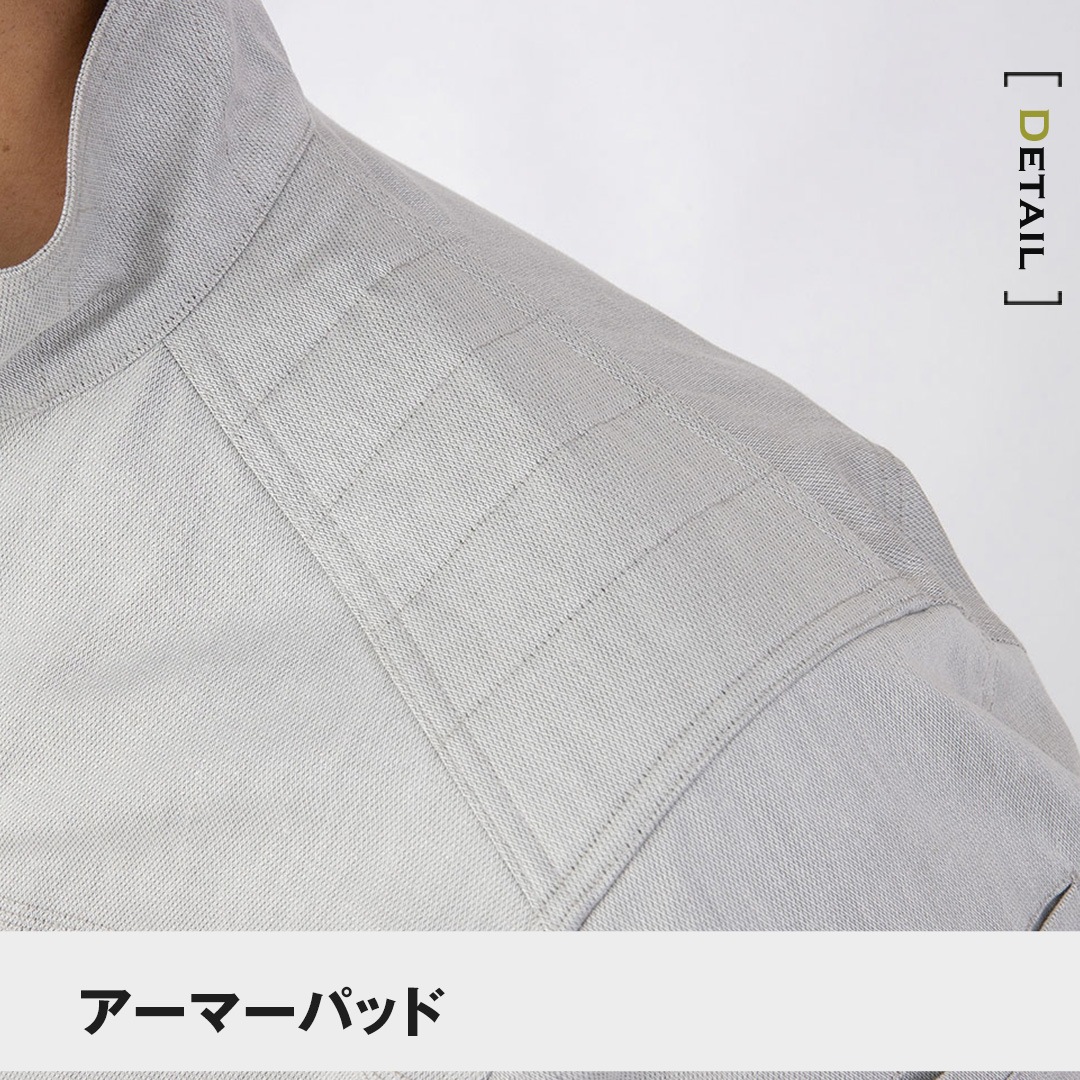 ANDARE SCHIETTI アンドレスケッティ A6071 ストレッチ長袖ジャケット 春夏用 メンズ レディース 作業服 作業着 ジャンパー ブルゾン