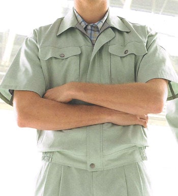 自重堂 84510 半袖ブルゾン 春夏用 作業服 作業着