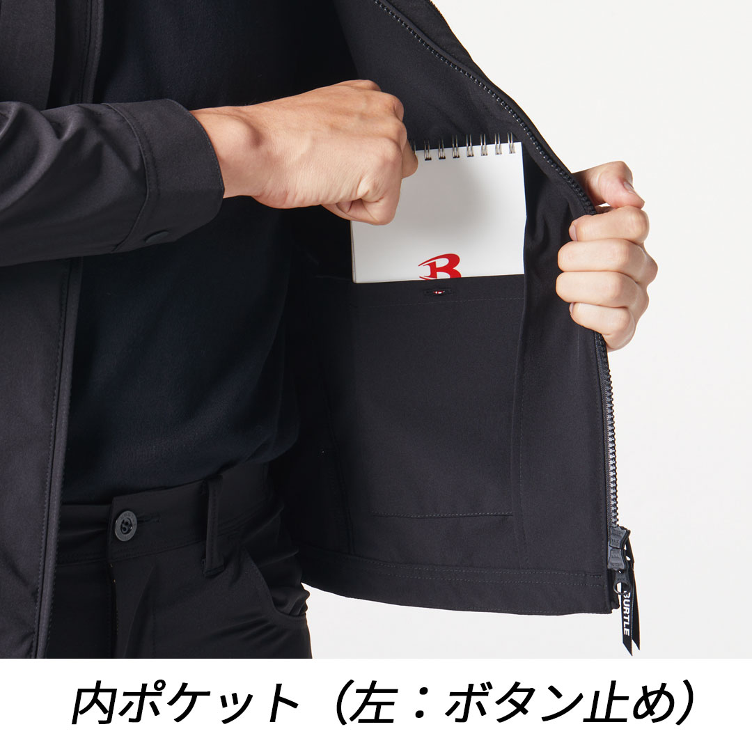 691 長袖 ジャケット BURTLE バートル コーデュラ ストレッチ メンズ レディース 春夏 作業服 作業着 ジャンパー ブルゾン 2024SS