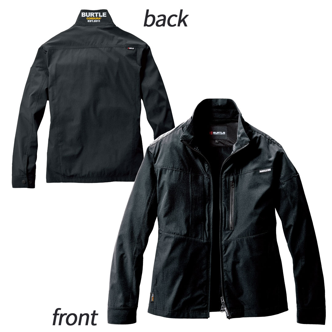 691 長袖 ジャケット BURTLE バートル コーデュラ ストレッチ メンズ レディース 春夏 作業服 作業着 ジャンパー ブルゾン 2024SS
