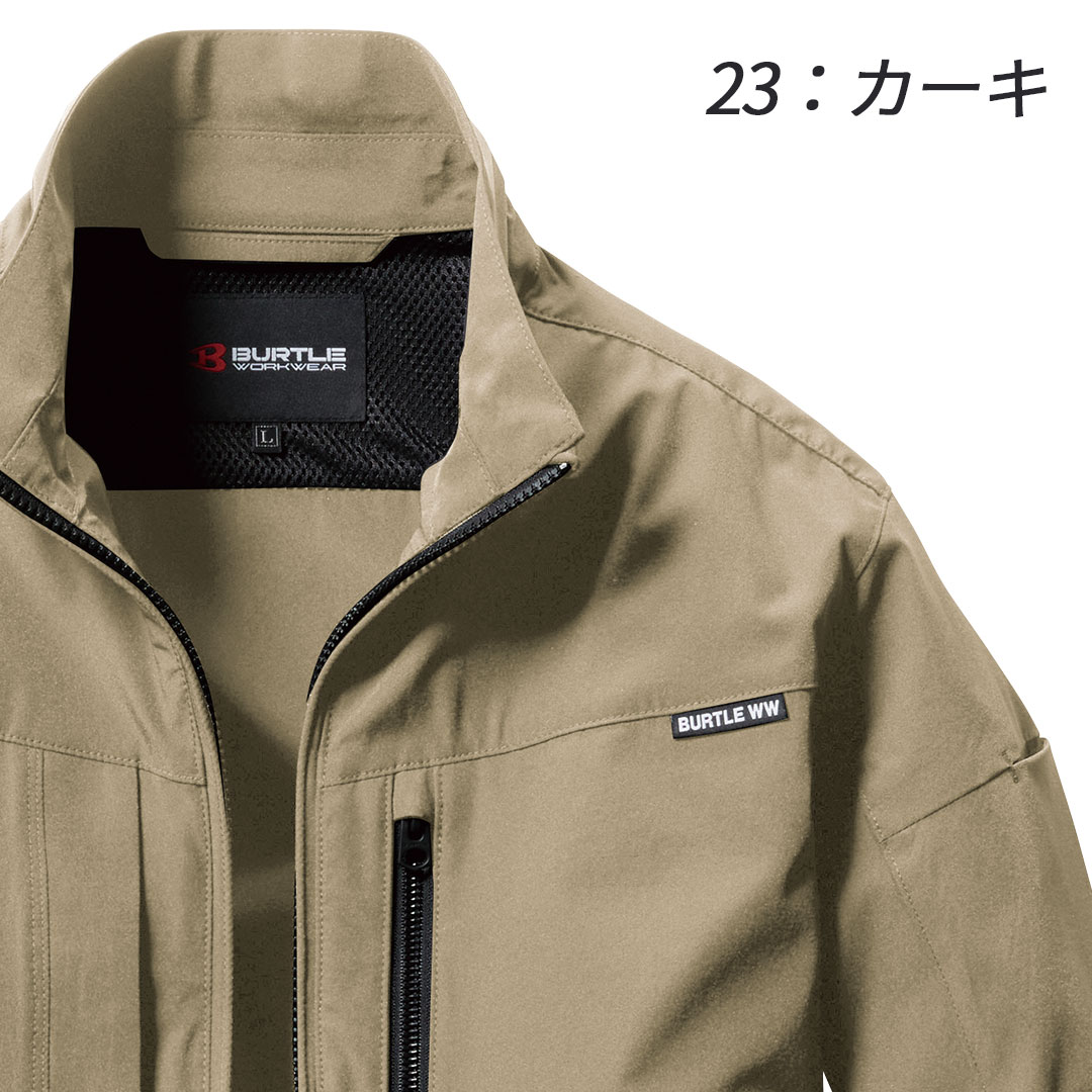 691 長袖 ジャケット BURTLE バートル コーデュラ ストレッチ メンズ レディース 春夏 作業服 作業着 ジャンパー ブルゾン 2024SS