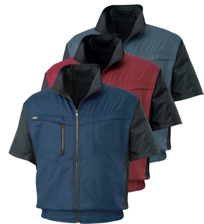 空調風　半袖　神服　KF95950 サンエス KF95950（服のみ）｜空調服・EFウェア専門店 通販