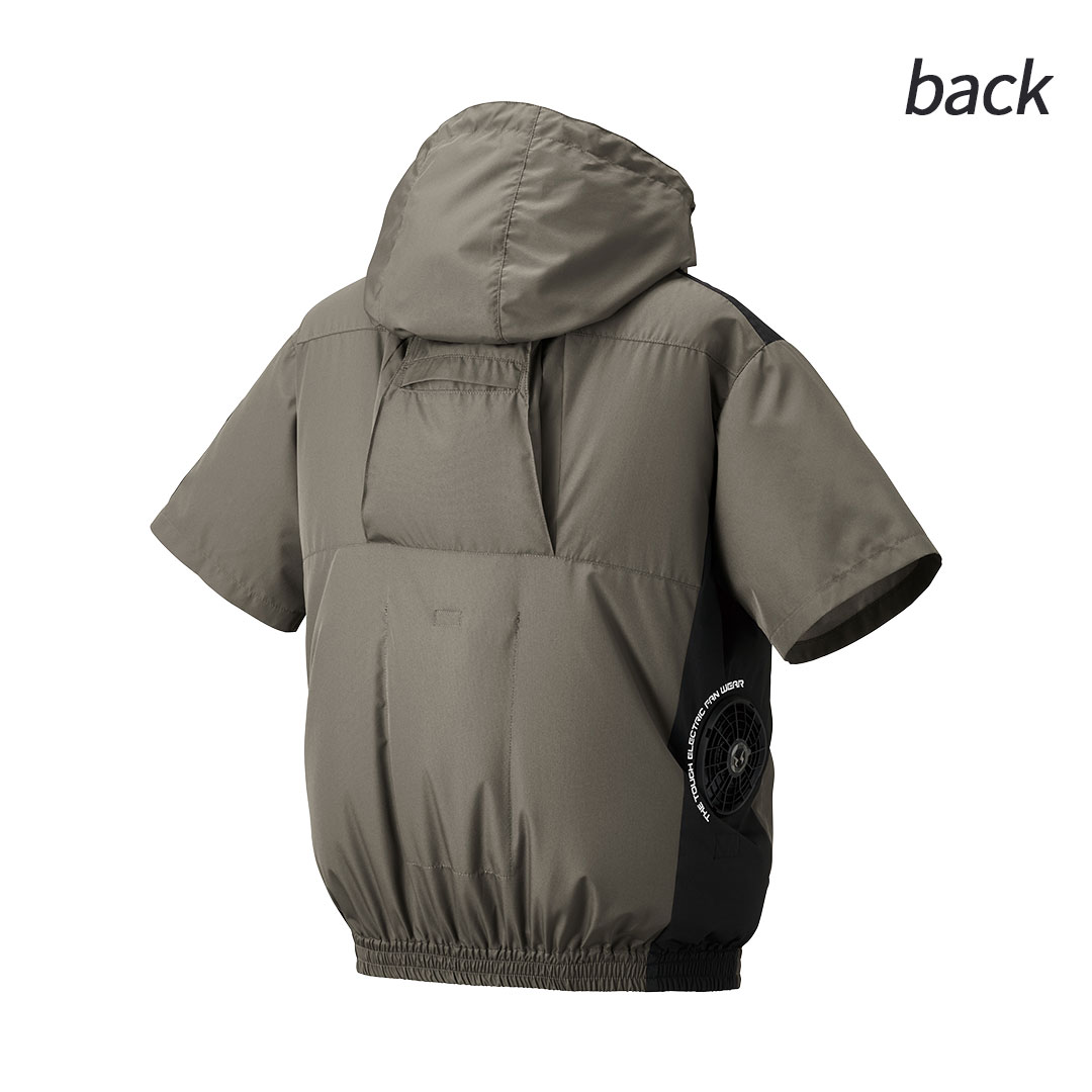 7745 空調風神服チタン半袖ジャケット 空調 服 2024SS | 作業着・作業