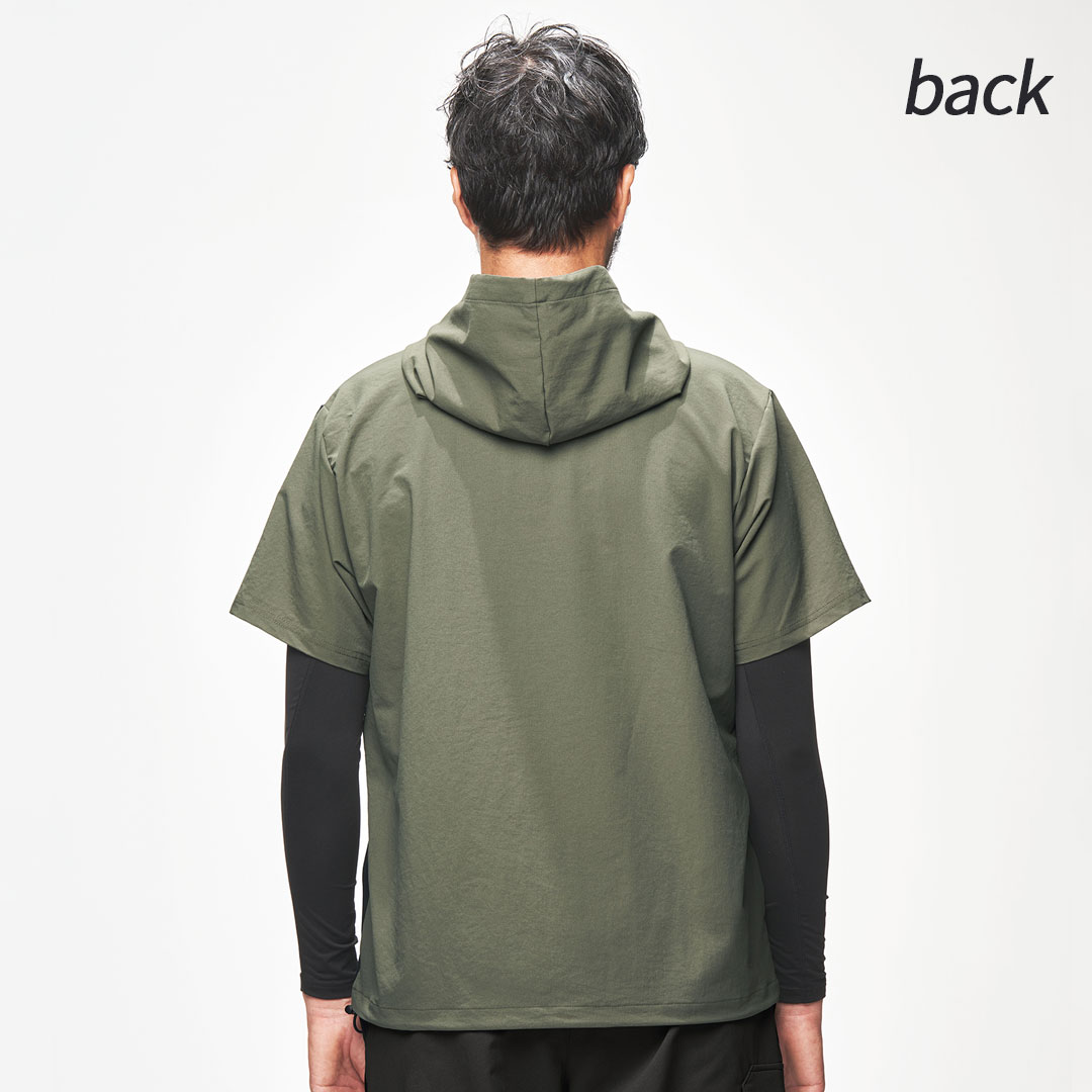 28559 レヴスキンズ半袖フーディー HUMMER ハマー 吸汗速乾 超軽量 メンズ 春夏 作業服 作業着 2024SS