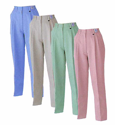 y u-gudworkさん専用 秋冬 エコ低発塵製品制電レディースツータックパンツ 80306｜ラクスル