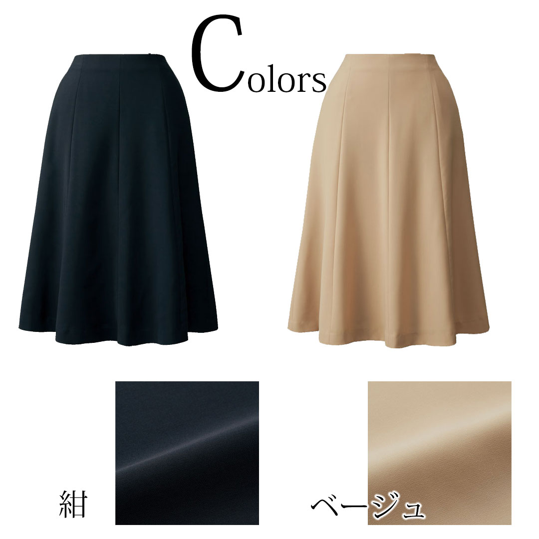 YUKI TORII スカート フレア レディース 事務服 オフィス 制服 春 夏