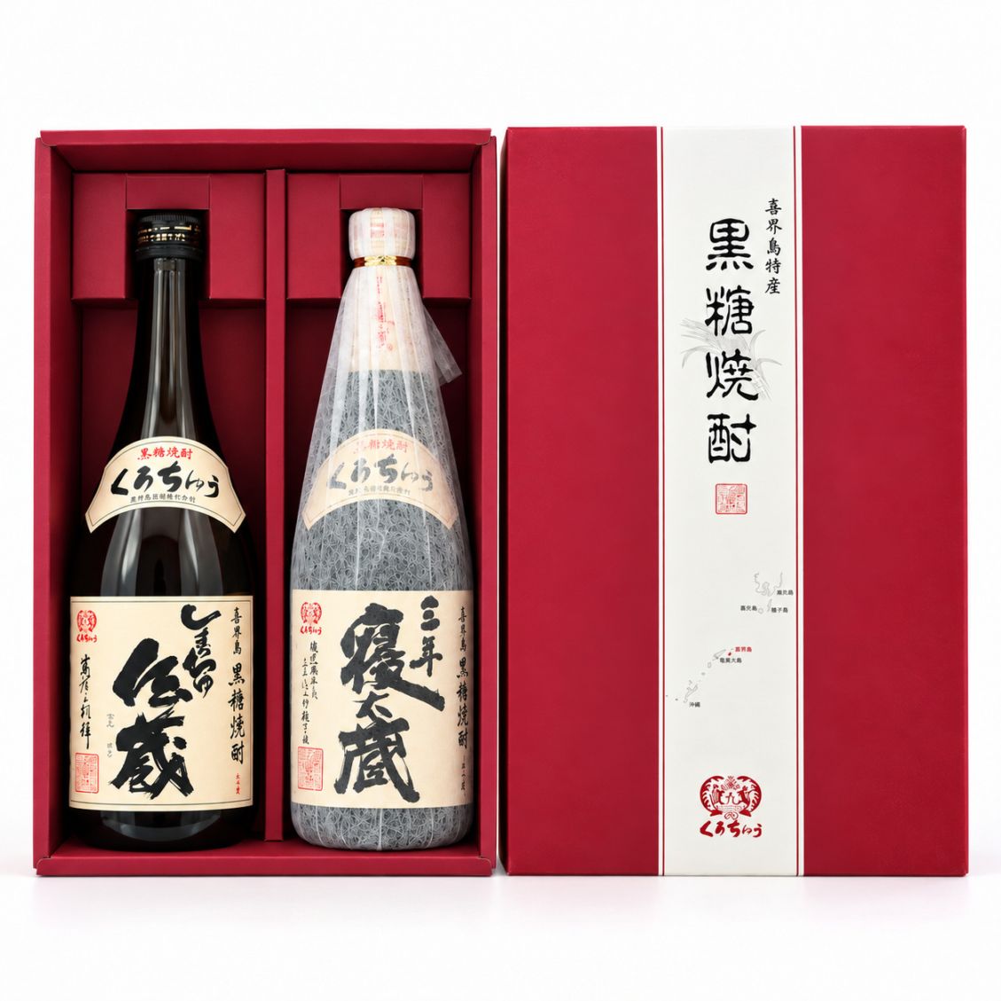 しまっちゅ伝蔵30度・三年寝太蔵30度】黒糖焼酎ギフトセット | けらじ