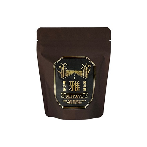 喜界島純黒糖　雅(MIYAVI)　100ｇ[ファームテック喜界]＜レターパックプラス＞