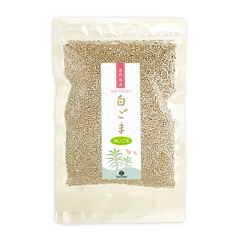 喜界島産白ごま 洗いごま 60g 【宜-よろし-】
