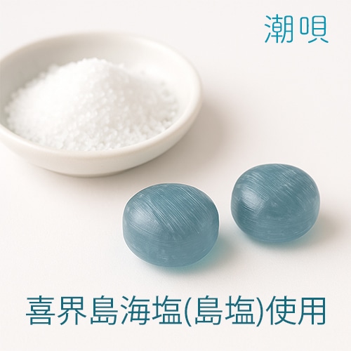 潮唄(しおうた) 塩ソーダ飴<喜界島海塩使用> 20個入り【宜-よろし-】