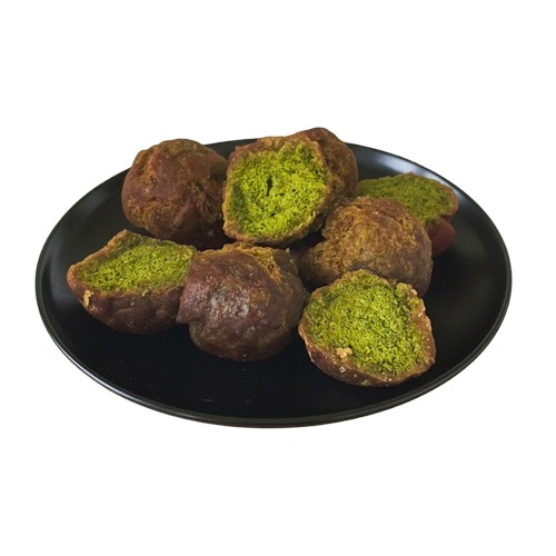 宜家の抹茶アンダーギー＜６個入り＞【宜-よろし-】