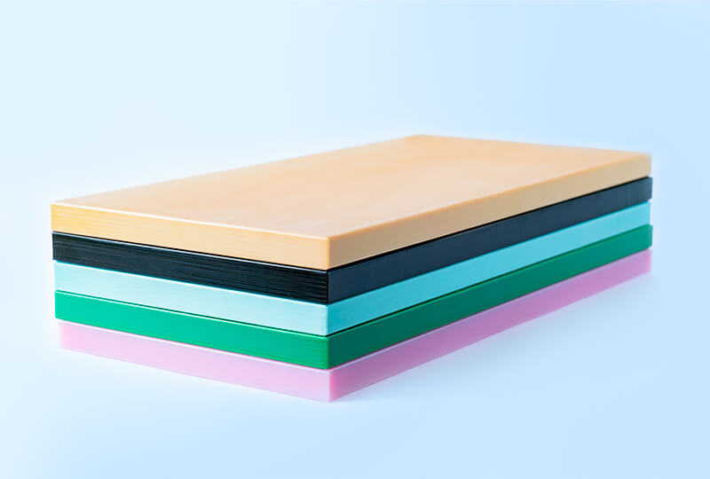 ダイトカラーまな板 業務用〈ベージュ〉 厚さ10mm  サイズ450×1200mm　片面エンボス加工　シボ