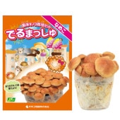 菌床きのこ栽培セット”でるまっしゅ” なめこ【 【セット内容：なめこ菌床ブロック、日向土、説明書、ビニール袋】|栽培セット
