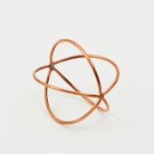 COPPER”フラワーライフボールLサイズ” 【銅製／Size:直径約7cm／品番:303992／1個売り】|用土肥料・園芸資材