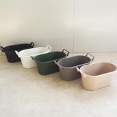 持ち運び簡単！かわいい取っ手付きプランター【資材】|用土肥料・園芸資材