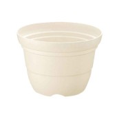 カラーバリエ 色：ホワイト【輪鉢 5号】|用土肥料・園芸資材