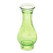 小さなガラス花瓶 タイニーフラワーベース Sサイズ(No.2) 色：グリーン【資材】|用土肥料・園芸資材