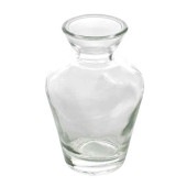 小さなガラス花瓶 タイニーフラワーベース Lサイズ(No.3) 色：クリア【資材】|用土肥料・園芸資材