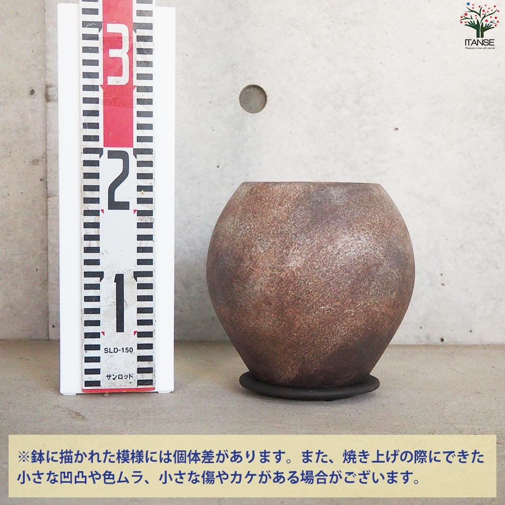 陶器製ダークブラウン花瓶 （楽天市場】花瓶 ダークブラウンの通販）