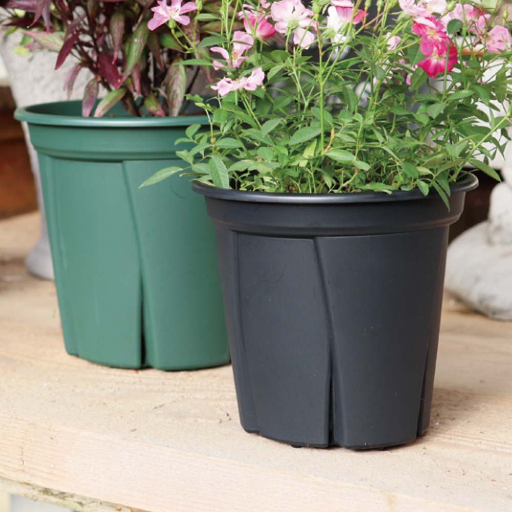 植木鉢 根っこつよし【スリット プラ鉢】